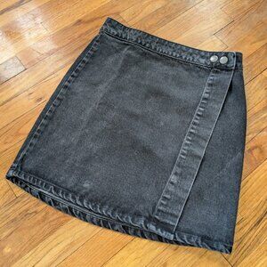 ASOS Denim Wrap Skirt